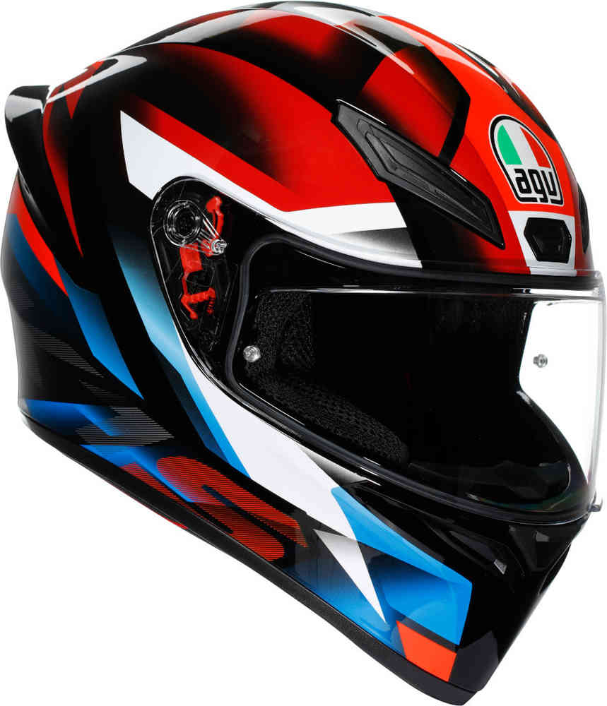 AGV K1 S Fastlap Helmet Red Blue White