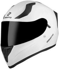 Bogotto V128 Solid Helmet White