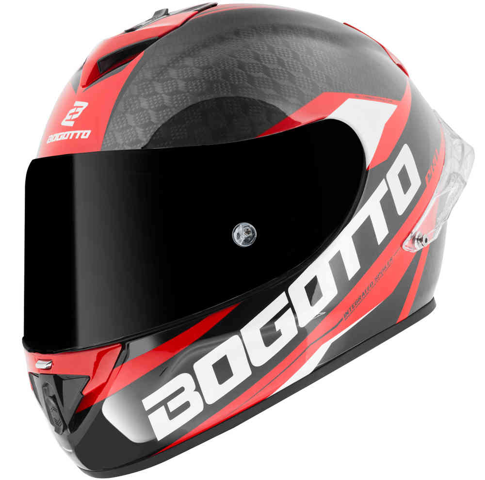 Bogotto FF104 SPN Carbon Helmet Red