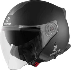 Bogotto H586 Solid Jet Helmet Matt Black