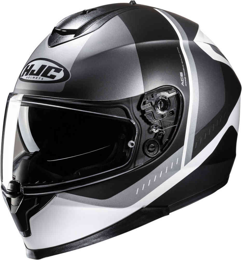 HJC C70N Alia White Black Gray Helmet