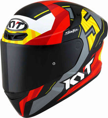 KYT TT Course Flux Helmet Red