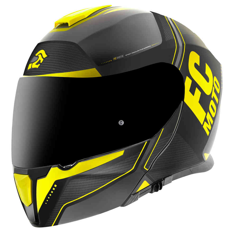 FC-Moto Novo Circuit Helmet Yellow