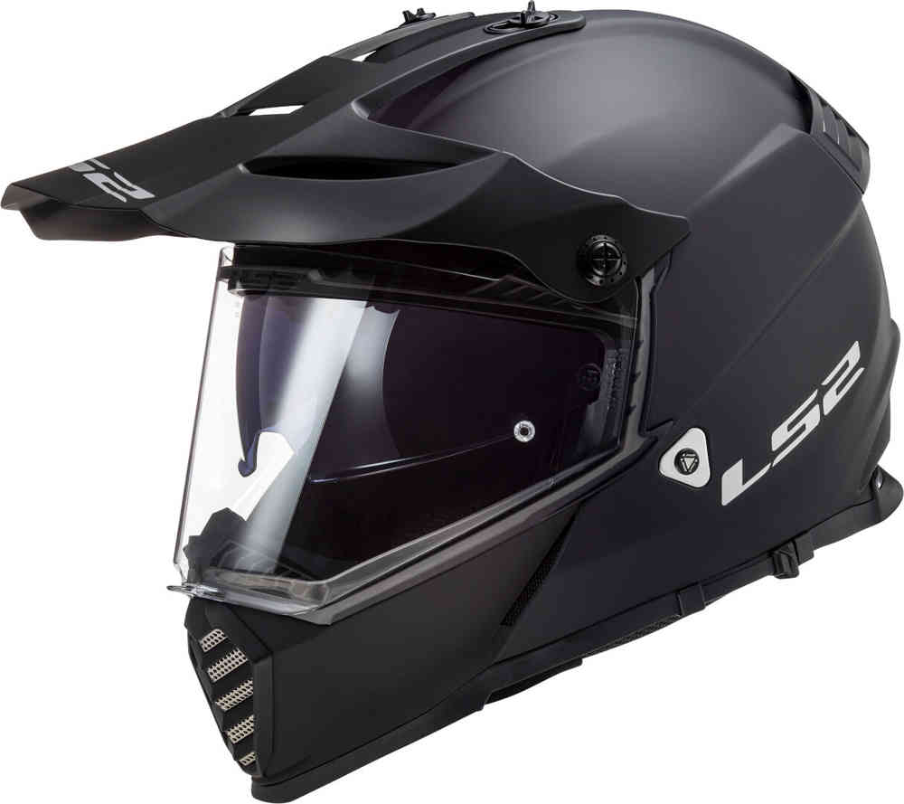 LS2 MX436 Pioneer Evo Motocross Helmet Black
