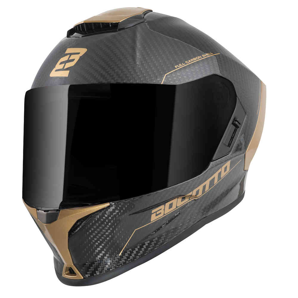 Bogotto Phantom Carbon Helmet Gold