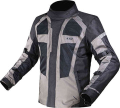 LS2 Scout waterproof Motorcycle Textile Jacket Black\Gray