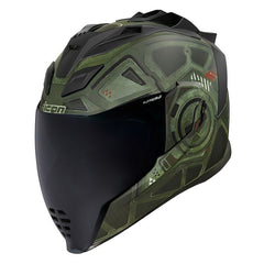 Icon Airflite Blockchain Helmet Green