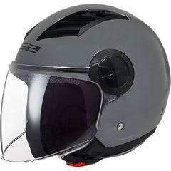LS2 OF616 Airflow II Rush Jet Helmet Nardo Grey